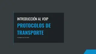 Protocolos de transporte