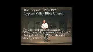 1998 bbryant distinction between salvation and discipleship