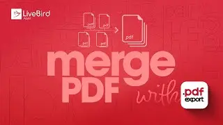 Merge PDF With PDF Export App