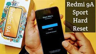 Redmi 9A Sport Hard Reset | Pattern Unlock