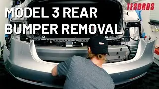 How to Remove Your Model 3 Rear Bumper
