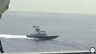Iranian Fast Boats Harass U.S. Warships in Strait of Hormuz