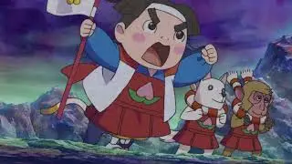 Doodle Champion Island Games: Momotaro & Oni Champion Intro