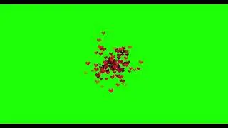 Love heart green screen effect. No Copyright Stock footage 2k_Shutterstock BD