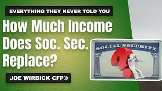 Ever wonder how much of your income will Social Security actually replace?