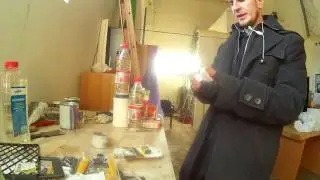 Первый заказ Тех 42. Часть вторая: красим пеньки.