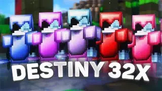 destiny 32x | 1.8.9 pvp texture pack release (5 recolors / fps boost)
