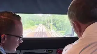 X52 cab ride between Karlstad and Välsviken | Sweden