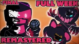 (EPILEPSY WARNING) FRIDAY NIGHT FUNKIN' mod EVIL SKID n PUMP vs Corrupt TANKMAN REMASTERED FULL WEEK