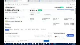TABOO TOKEN PRICE PREDICTION