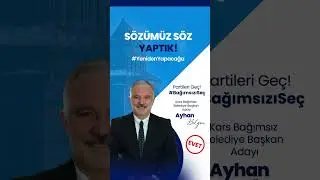 Kars  Belediye Başkan Adayı Ayhan Bilgen