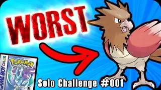 Can the WEAKEST Spearow beat Pokemon Crystal?