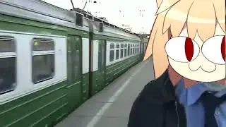 Неко арк в шоке и кричит Камеру Вырубай!!!