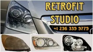Fitting bi-LED Projector. Retrofit. fit leans. Repair Headlight
