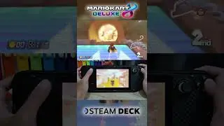 Mario Kart 8 Deluxe on Yuzu Steam Deck #steamdeck #gaming #mariokart8deluxe #yuzu #switchemulator