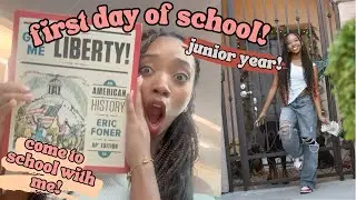 First day of Junior Year / FIrst Day of School Vlog