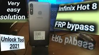 Inifinix hot 8 frp bypass with Unlock tool 2021