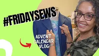 REVIEWING MY LATEST SEWING MAKE:  SIMPLICITY 9577 - ADVENT CALENDAR DAY 15 - #FRIDAYSEWS
