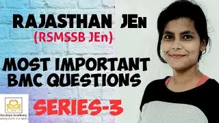 MOST IMPORTANT QUESTIONS OF RAJASTHAN JUNIOR ENGINEER EXAMINATION. (