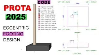 Building the Weirdest Footings (Eccentric Footing Design)