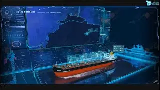 Digital Twin in Maritime Industry | Smart Ships | 3D Web Visualization | الشحن الذكي | 스마트 배송 | 智慧海運