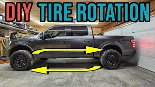 Tire Rotation on the F-150