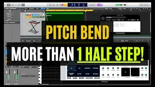 How To Pitch Bend Up/Down 4 Octaves in Logic Pro
