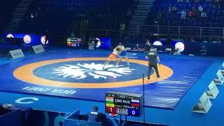 Вольная борьба. Чемпионат Мира 2021. 92кг за бронзу. Иван Кириллов (Россия)- Прутвираж Патил (Индия)