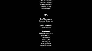 Driver: Parallel Lines - Credits
