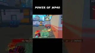 Unpredictable clutch free fire  🎯 power of Mp40 #shorts #freefire #viral