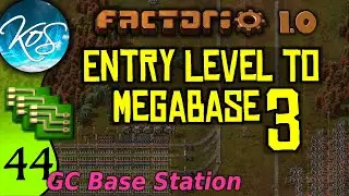 Factorio 1.0 Entry Level to Megabase 3, Ep 44: GREEN CIRCUIT BASE STATION - Guide, Tutorial