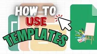 How to Use Templates in Google Sheets (Ready to Use)