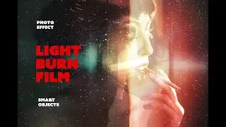 Hipster Film Burn Light Leak Overlays Graphic Download