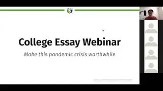 College Essay Webinar (March 18, 2020)