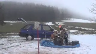 Drum Solo on the Snow (by MX Rider Pavel Zouhar)