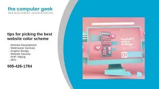 Tips for picking the best website color scheme