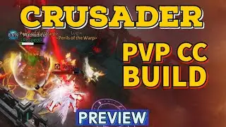 Crusader PVP CC Build Preview (Vault, Battleground) | Diablo Immortal #diabloimmortal #pvp #f2p