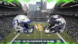 Denver Broncos at Seattle Seahawks Live Reaction Play by Play