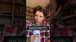 Mi nombre es Aurora, ¿puedo molestarte unos minutos? | #shorts