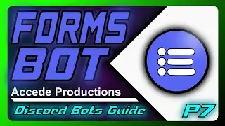 Complete Guide To Forms Bot For Your Discord Server! | Create Custom Forms in Minutes! | Bots Guide