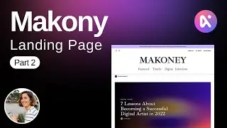 Landing Page Setup (Part 2) - Makoney WordPress Magazine Block Theme (FSE)
