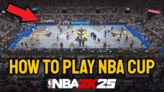 How to play NBA Cup games in NBA 2k25 (NBA Tournament Courts)