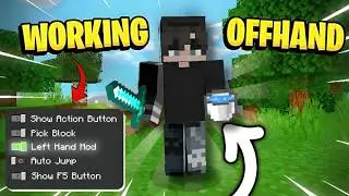WORKING OFFHAND Finally Added To Minecraft PE! 😱 | Bedrock Edition 2026