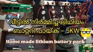 How to Make a Powerful 5kW Lithium Battery Pack at Home
