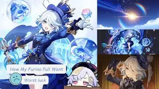 INSANE LUCK! My Pulls on the Furina Banner | Genshin Impact 