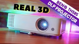 Best Budget DLP Native FHD Real 3D Projector | BenQ TH585 Unboxing & Review