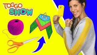 Das BESTE Spielzeug aus Papier | DIY | SELBSTGEMACHT mit Lisa | TOGGO Show