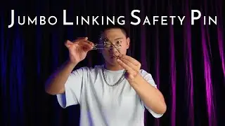 Jumbo linking safety pin