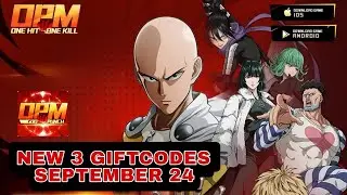 OPM God Punch | 3 New Giftcodes September 24 - New 3 Redeem Code OPM NextGen September
