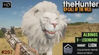 THEHUNTER COTW #257 UNE NOUVELLE CHASSE SUR VURHONGA SAVANNA POUR UN LION ALBINOS 9 LÉGENDAIRE !
